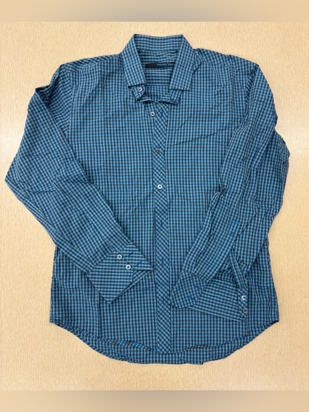 Zachary Prell checkered dress shirt